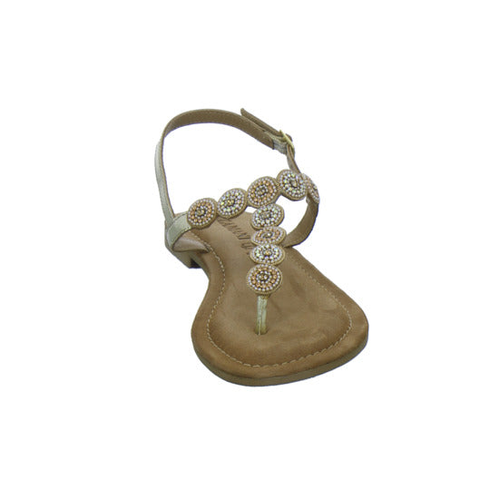 Lazamani Sandaletten Damen Gold