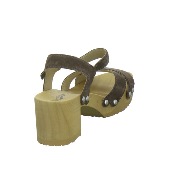 Softclox Hanka Sandaletten Dunkelbraun - 360° Ansicht