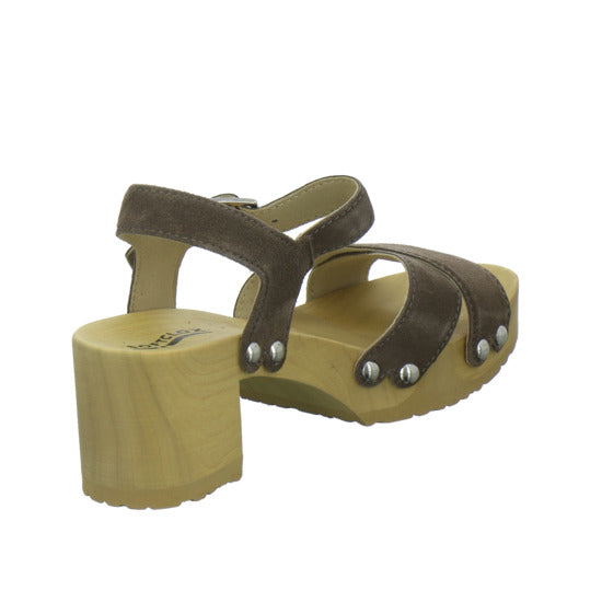 Softclox Hanka Sandaletten Dunkelbraun - 360° Ansicht