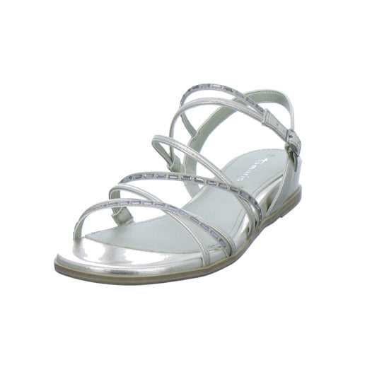 Tamaris Sandaletten Damen Silber