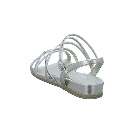 Tamaris Sandaletten Damen Silber