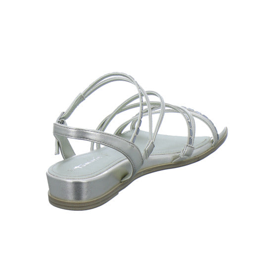 Tamaris Sandaletten Damen Silber