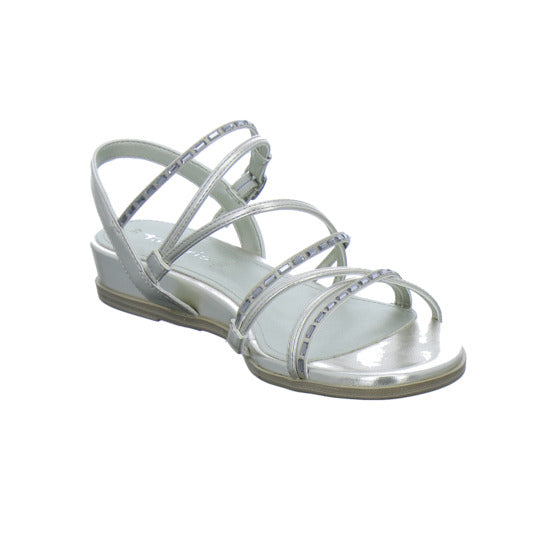 Tamaris Sandaletten Damen Silber