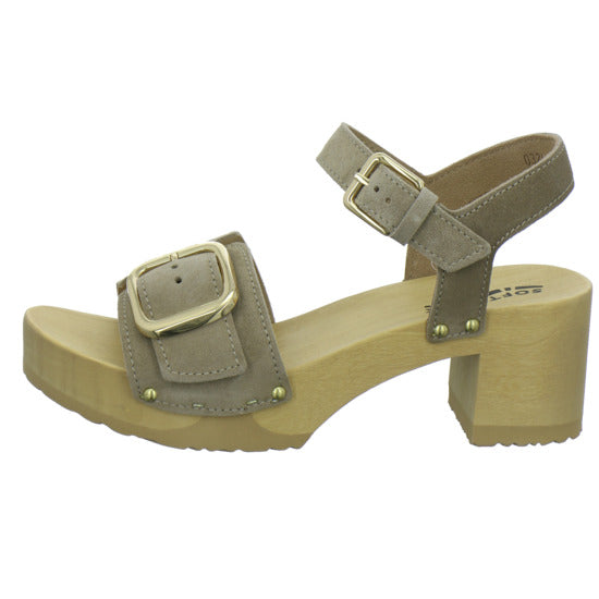 Softclox Harriet Sandaletten taupe - 360° Ansicht