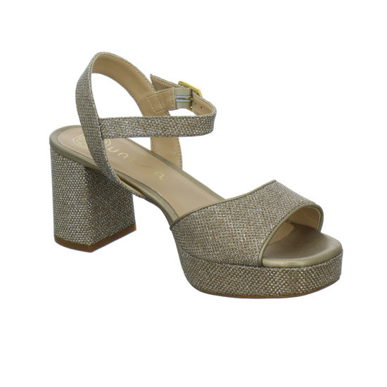 Unisa Sandaletten Bronze - 360° Ansicht