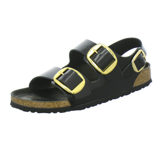 Birkenstock Milano BB Sandaletten Schwarz - 360° Ansicht