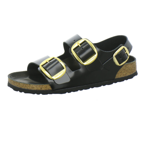 Birkenstock Milano BB Sandaletten Schwarz - 360° Ansicht