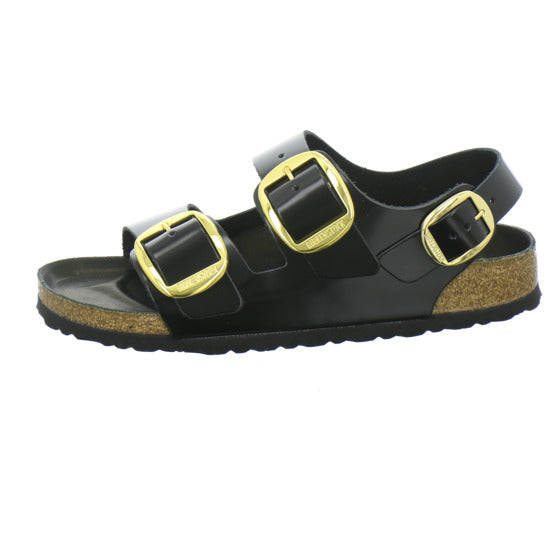 Birkenstock Milano BB Sandaletten Schwarz - 360° Ansicht
