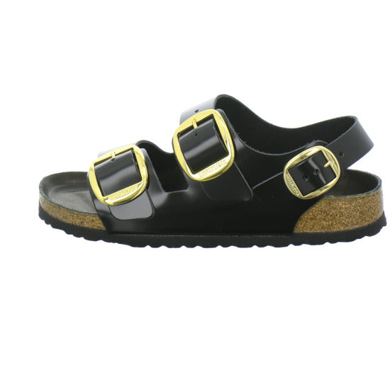 Birkenstock Milano BB Sandaletten Schwarz - 360° Ansicht
