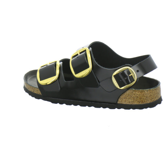 Birkenstock Milano BB Sandaletten Schwarz - 360° Ansicht