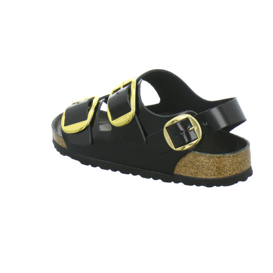 Birkenstock Milano BB Sandaletten Schwarz - 360° Ansicht
