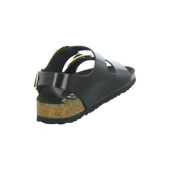 Birkenstock Milano BB Sandaletten Schwarz - 360° Ansicht