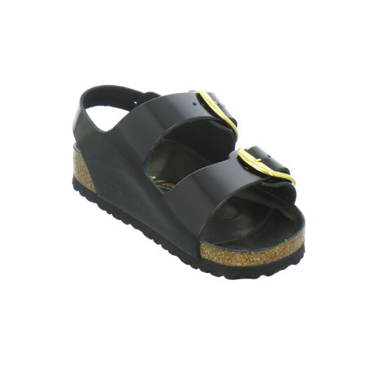 Birkenstock Milano BB Sandaletten Schwarz - 360° Ansicht