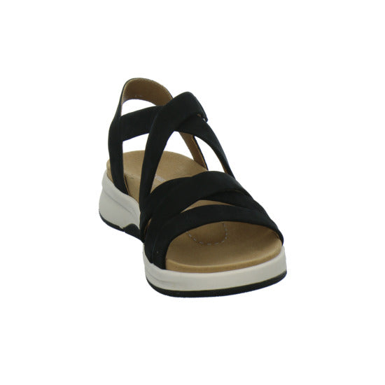 Josef Seibel Estelle 07 Sandaletten Schwarz - 360° Ansicht