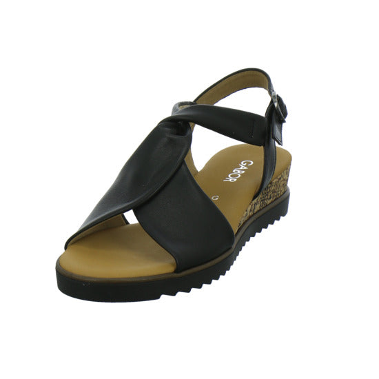 Gabor Comfort Sandaletten Damen Schwarz