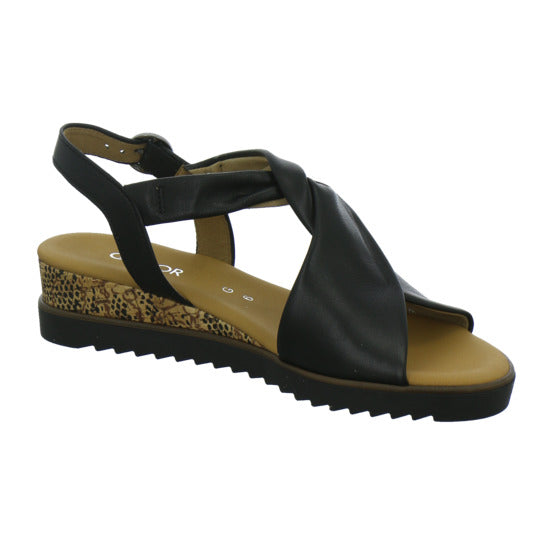 Gabor Comfort Sandaletten Damen Schwarz