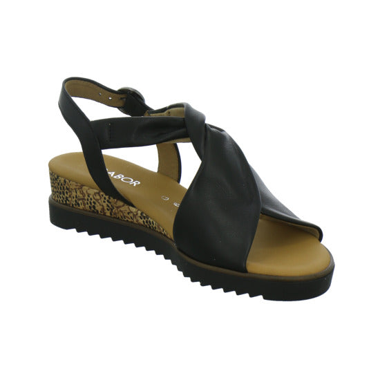 Gabor Comfort Sandaletten Damen Schwarz