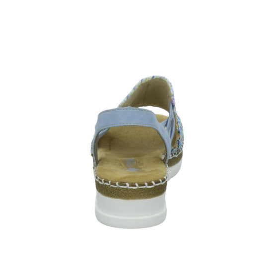 Rieker Sandaletten Damen Blau-kombi
