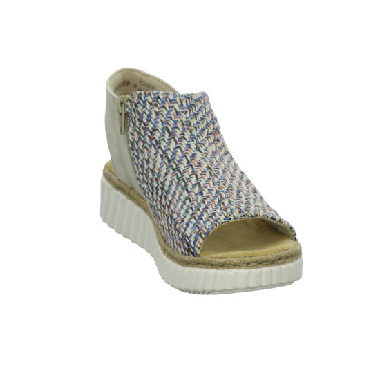 Rieker Sandaletten Damen Blau-kombi