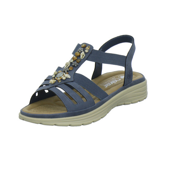 Rieker Sandaletten Denim - 360° Ansicht