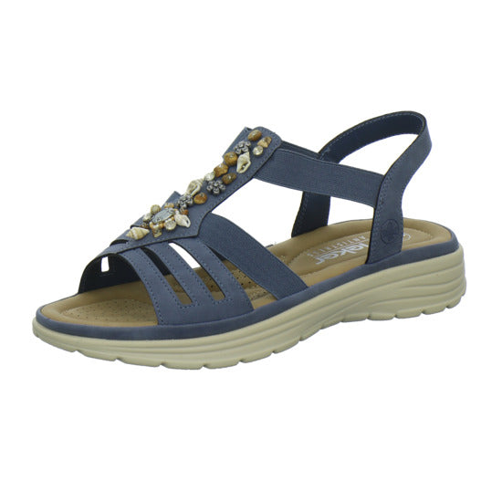 Rieker Sandaletten Denim - 360° Ansicht