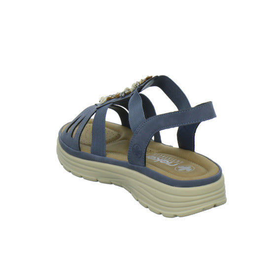 Rieker Sandaletten Denim - 360° Ansicht
