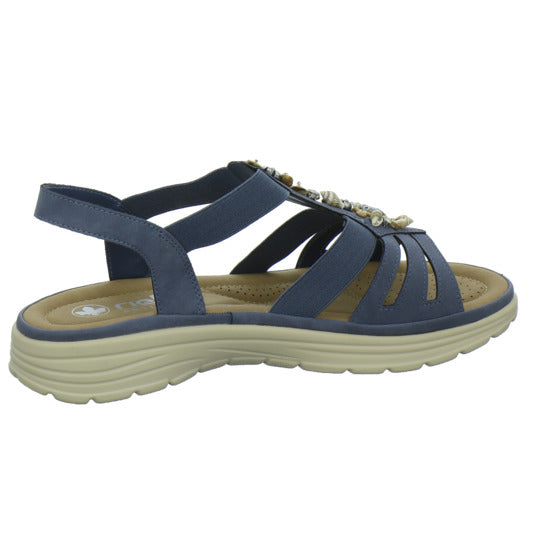 Rieker Sandaletten Denim - 360° Ansicht