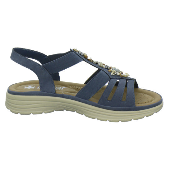 Rieker Sandaletten Denim - 360° Ansicht