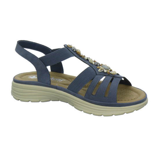 Rieker Sandaletten Denim - 360° Ansicht