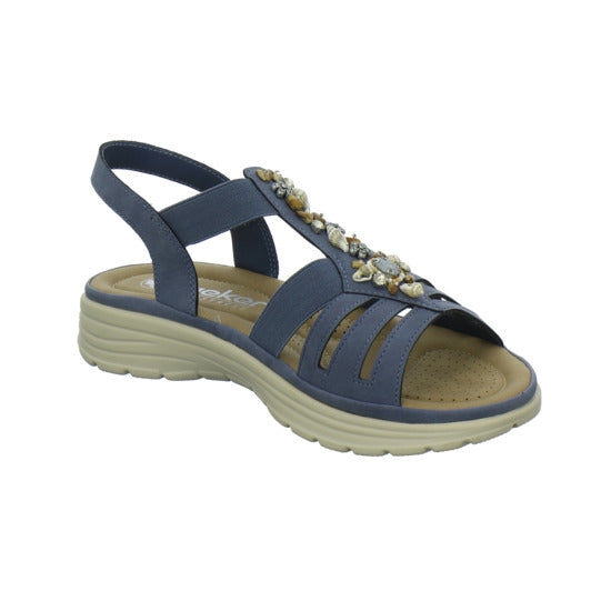 Rieker Sandaletten Denim - 360° Ansicht