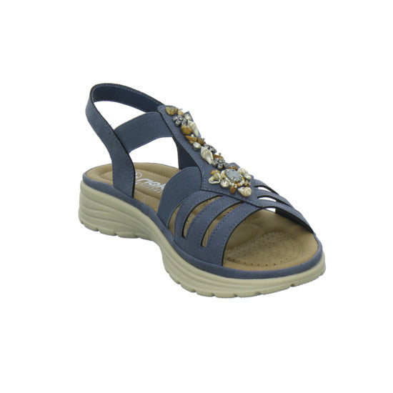 Rieker Sandaletten Denim - 360° Ansicht