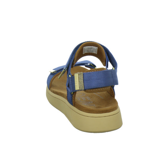 Woden Sandaletten Damen Line Denim