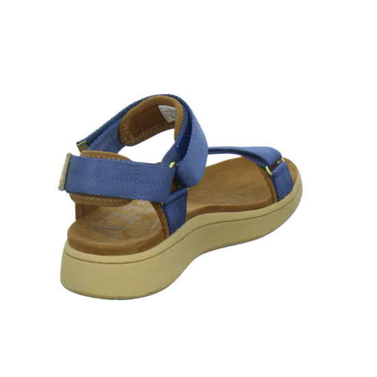 Woden Sandaletten Damen Line Denim