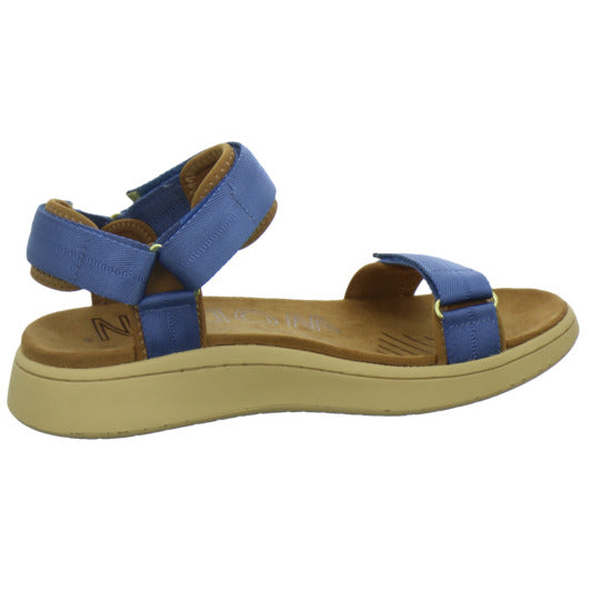 Woden Sandaletten Damen Line Denim