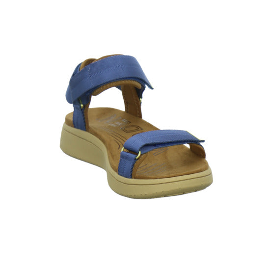 Woden Sandaletten Damen Line Denim