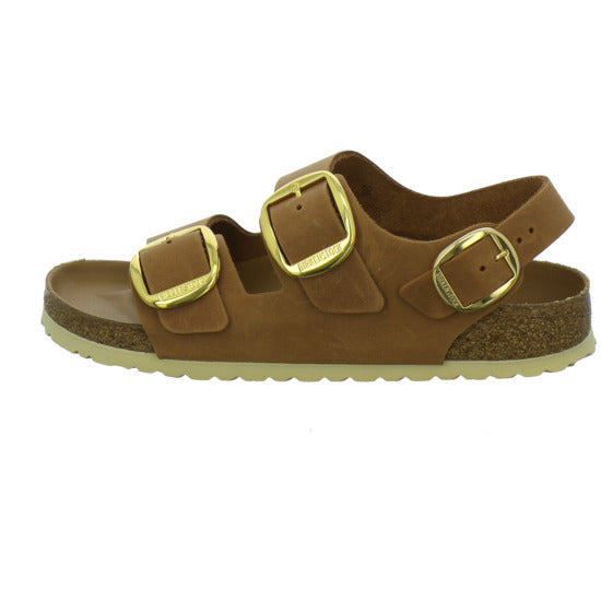 Birkenstock Milano BB Sandaletten Mittelbraun - 360° Ansicht
