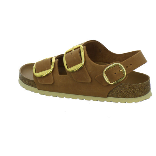 Birkenstock Milano BB Sandaletten Mittelbraun - 360° Ansicht