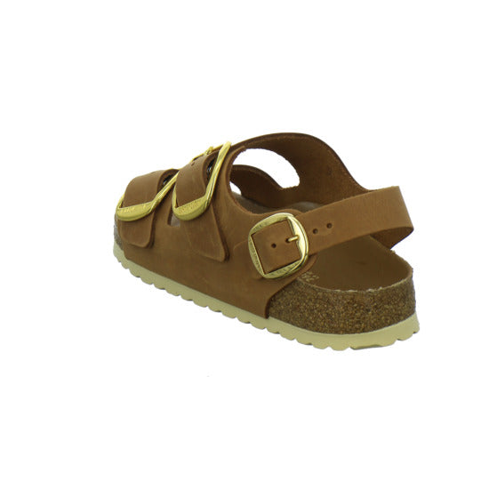 Birkenstock Milano BB Sandaletten Mittelbraun - 360° Ansicht