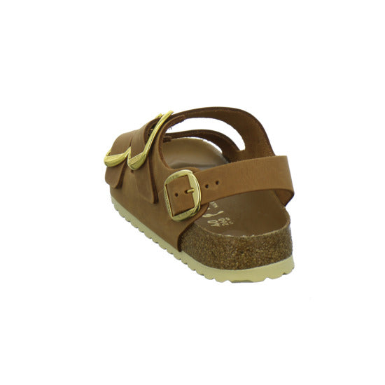 Birkenstock Milano BB Sandaletten Mittelbraun - 360° Ansicht