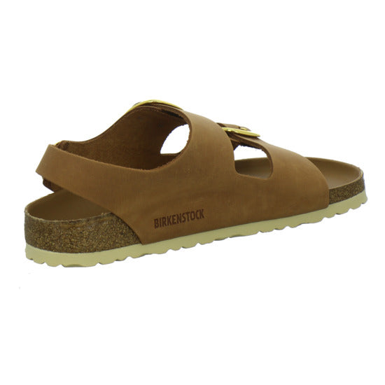 Birkenstock Milano BB Sandaletten Mittelbraun - 360° Ansicht