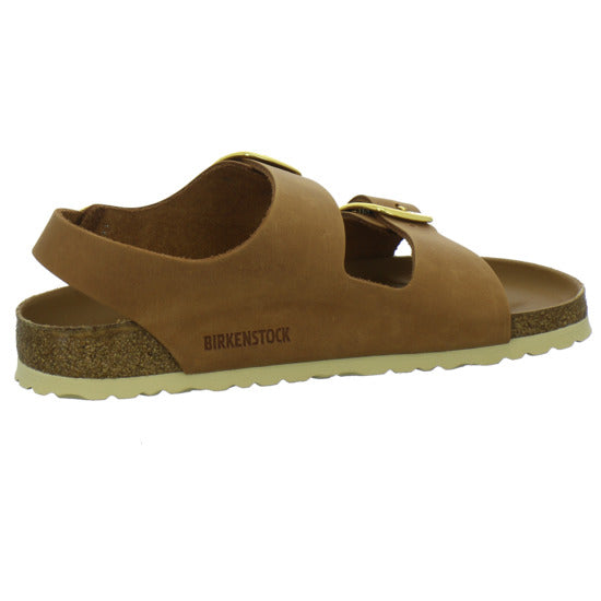 Birkenstock Milano BB Sandaletten Mittelbraun - 360° Ansicht