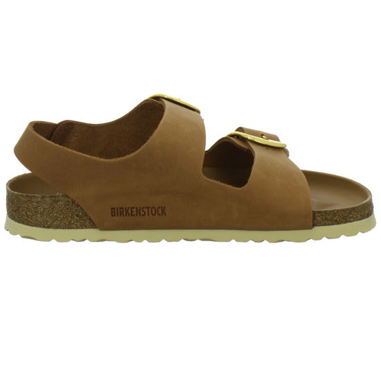 Birkenstock Milano BB Sandaletten Mittelbraun - 360° Ansicht