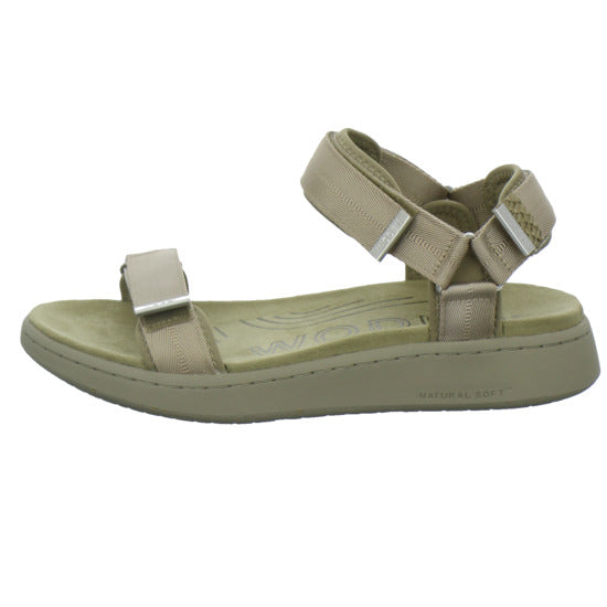 Woden Sandaletten Damen Line taupe