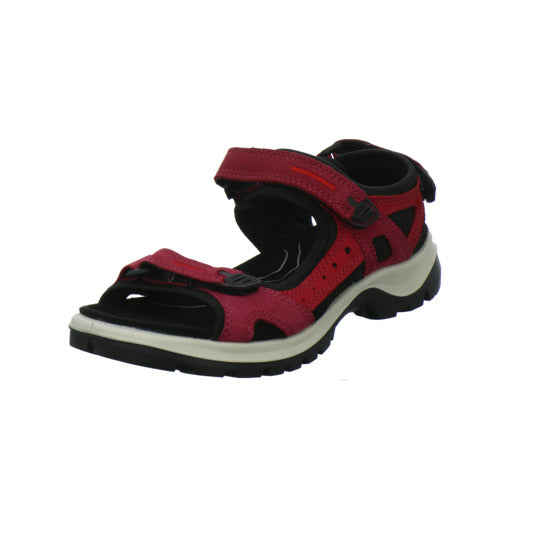 Ecco Offroad Sandaletten Rot - 360° Ansicht