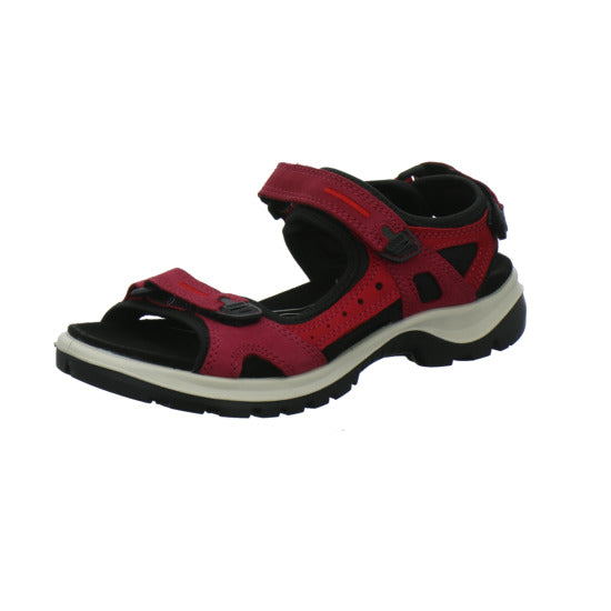 Ecco Offroad Sandaletten Rot - 360° Ansicht