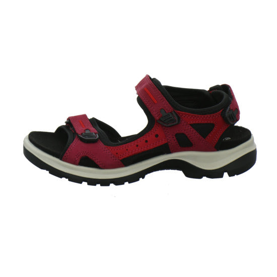 Ecco Offroad Sandaletten Rot - 360° Ansicht