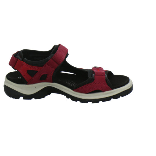 Ecco Offroad Sandaletten Rot - 360° Ansicht