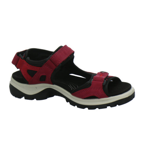 Ecco Offroad Sandaletten Rot - 360° Ansicht