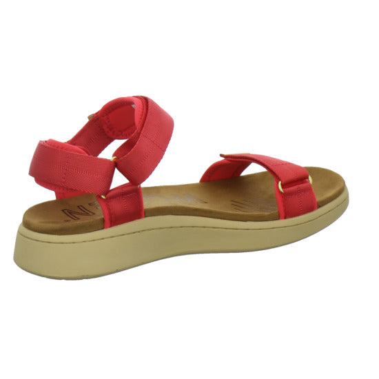 Woden Sandaletten Damen Line Rot