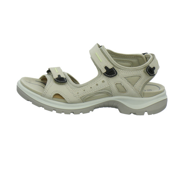 Ecco Offroad Sandaletten Beige - 360° Ansicht